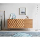 FEVON prémium akác komód - 175cm - natúr