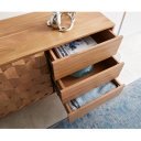 FEVON prémium akác komód - 145/175cm - natúr