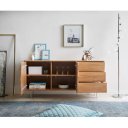 FEVON prémium akác komód - 175cm - natúr