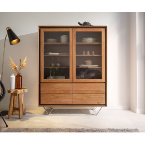 STONEGRACE prémium akác vitrin - 150cm - natúr