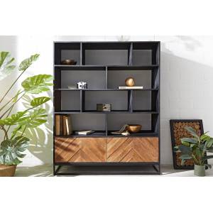 ROBINSON prémium mangófa polc - 150cm bútor