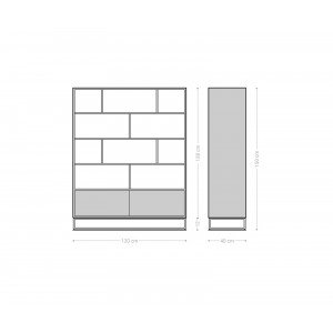 ROBINSON prémium mangófa polc - 150cm