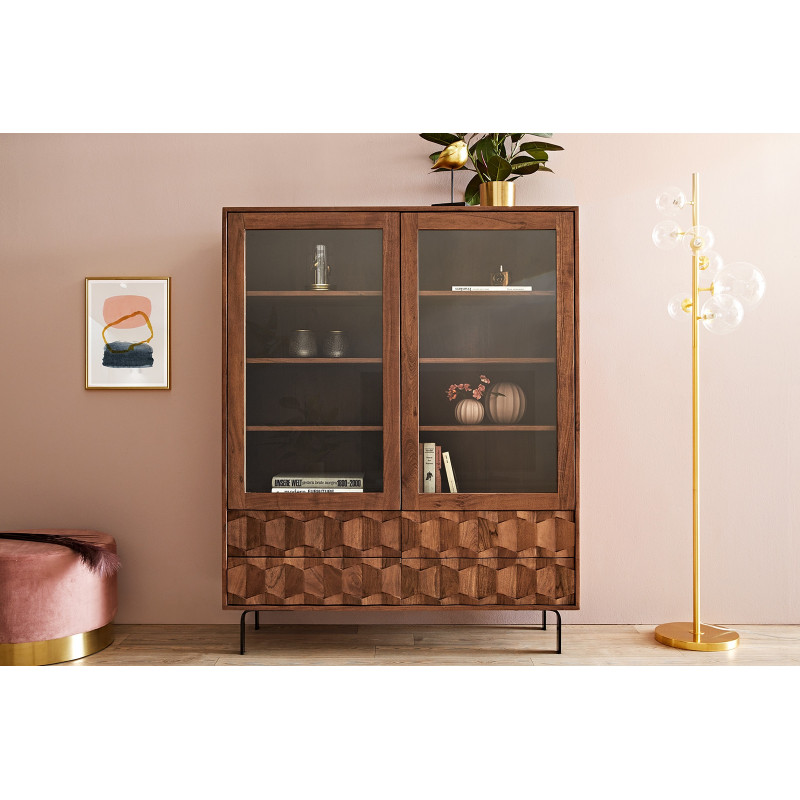 FEVON prémium akác vitrin - 145cm