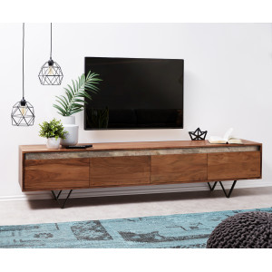 KIPLING prémium akác TV-szekrény - 200/240cm