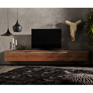 KIPLING prémium akác TV-szekrény - 240cm