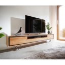 STONEGRACE prémium akác TV-szekrény - 175/240cm - natúr