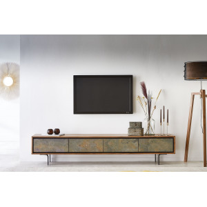 JUBILON prémium akác TV-szekrény - 200/220cm bútor