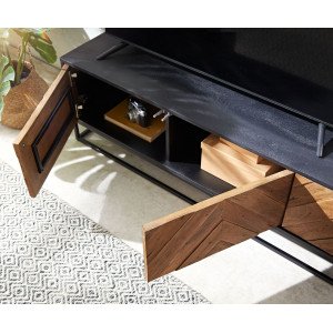 ROBINSON prémium mangófa TV-szekrény - 145cm
