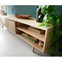 CIRCULO prémium mangófa TV-szekrény - 175/220cm