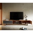 MARLOWE prémium akác TV-szekrény - 200/240cm