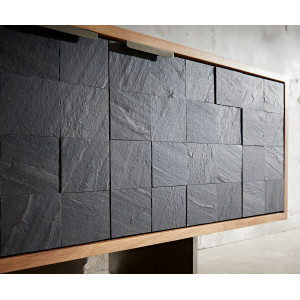 MARLOWE prémium akác TV-szekrény - 200/240cm
