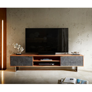 MARLOWE prémium akác TV-szekrény - 200/240cm