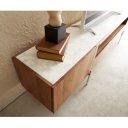 SECARA prémium akác TV-szekrény - 175/220cm