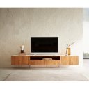 SECARA prémium akác TV-szekrény - 175/220cm