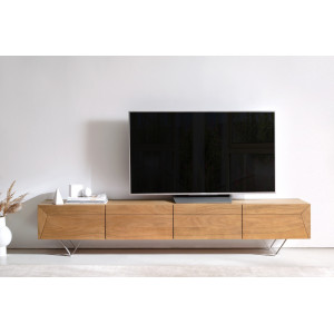 KENNEDY prémium akác TV-szekrény - 220cm bútor