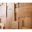 PUZZLE prémium akác TV-szekrény - 220cm