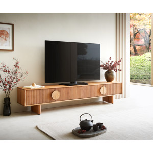 SURIMU prémium akác TV-szekrény - 175/200/240cm