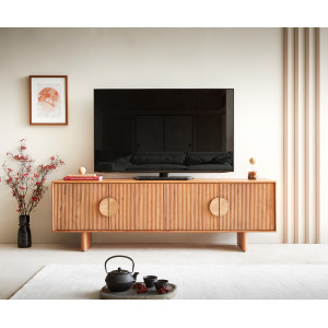 SURIMU prémium akác TV-szekrény - 175/240cm