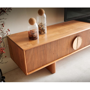 SURIMU prémium akác TV-szekrény - 175/240cm