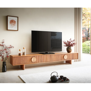 SURIMU prémium akác TV-szekrény - 175/240cm