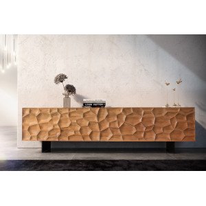 SOLUNA prémium akác TV-szekrény - 175/220cm bútor