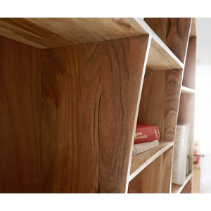 LIVE EDGE prémium akác polc szett - 242cm