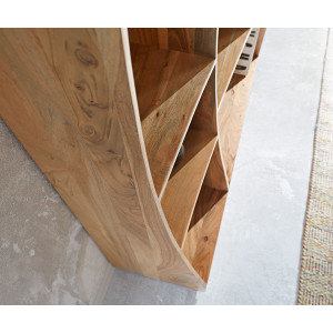 LIVE EDGE prémium akác polc szett - 242cm