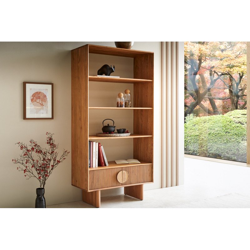 SURIMU prémium akác polc - 90cm