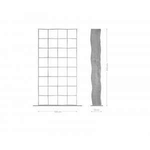 BACH prémium akác polc/térelválasztó - 120cm