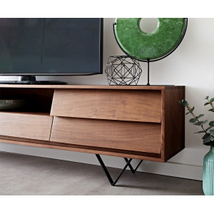 EVANS prémium akác TV-szekrény - 240cm