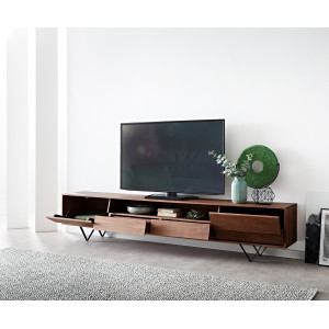 EVANS prémium akác TV-szekrény - 240cm