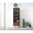 EVANS prémium akác vitrin - 180cm