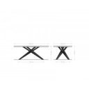 WARTON prémium akác étkezőasztal - 200/240cm