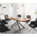 WARTON prémium akác étkezőasztal - 200/240cm