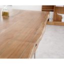 LIVE EDGE prémium akác íróasztal - 170cm - natúr