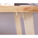 DELIBES prémium akác íróasztal - 150cm