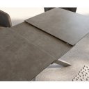 STRAUSS prémium kerámia étkezőasztal - 160-200cm - barna