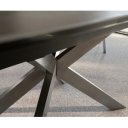 STRAUSS prémium kerámia étkezőasztal - 160-200cm - barna