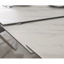 STRAUSS prémium kerámia étkezőasztal - 160-200cm - fehér