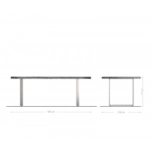 VERDI prémium akác étkezőasztal - 180cm