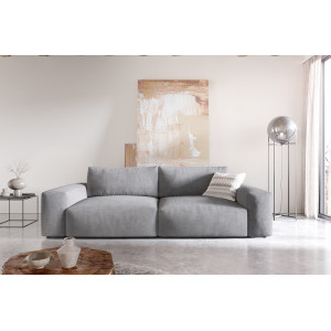 LANZO modern kanapé - szürke - 273cm DELIFE