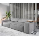 SIRPIO modern kanapé - szürke - 266cm
