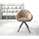 GILBERT prémium étkezőszék - taupe/beige