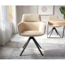 GIOTTO prémium étkezőszék - beige/szürke