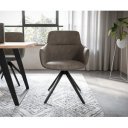 GIOTTO prémium étkezőszék - beige/szürke