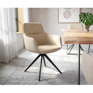 GIOTTO prémium étkezőszék - beige/szürke