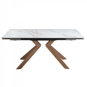 MONTEROSSO design bővíthető kerámia étkezőasztal - 180-260cm
