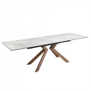 MONTEROSSO design bővíthető kerámia étkezőasztal - 180-260cm