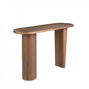 ROSAL design konzolasztal - dió - 120cm
