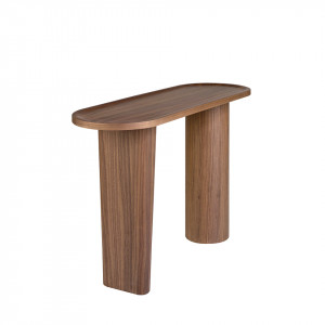ROSAL design konzolasztal - dió - 120cm